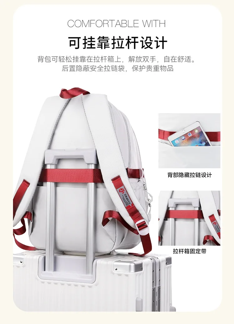 school bag Kids backpack water proof Preschool Ages 6-18 Spine protection Reduce the burden Large capacity