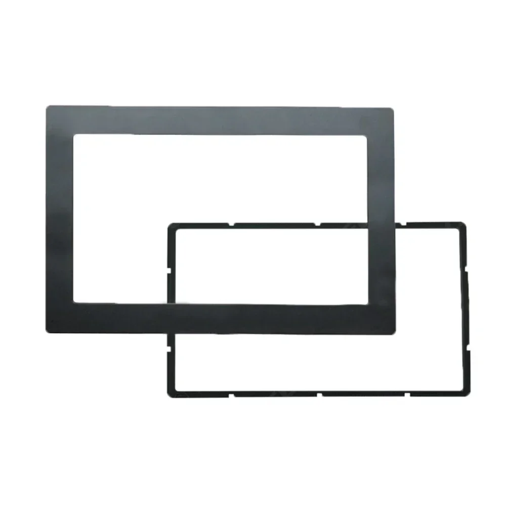 1 Set Universal 2DIN Auto Radio / Player Frame, Retromontage Decorative Frame, 178x102mm Panel Without Gap Player Decorative