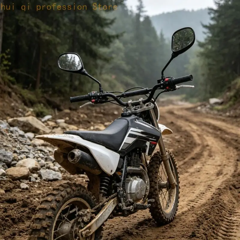 Ersatzsatz mit zwei Spiegeln für Motorräder und Nutzfahrzeuge von 50 bis 70 cm³ H8WE – Detail 2