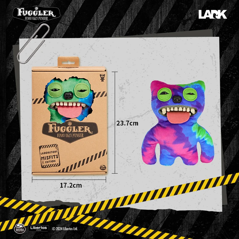 Fuggler ห้องปฏิบัติการ Misfits Edition Fuggler ตลกน่าเกลียด Monster Gaptooth McGoo Oogah Boogah ฟันน่าเกลียดของเล่น Plush Wacky ของเล่นสนุก