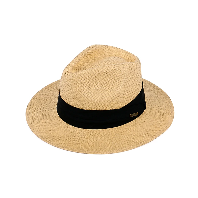 Sombrero Panama Hombre Sommer Sonnenschutz Strohhut Fünf Cent Gras Gewebt Panama Hut Für Männer Großen Kopf Große Größe Gentleman Hüte