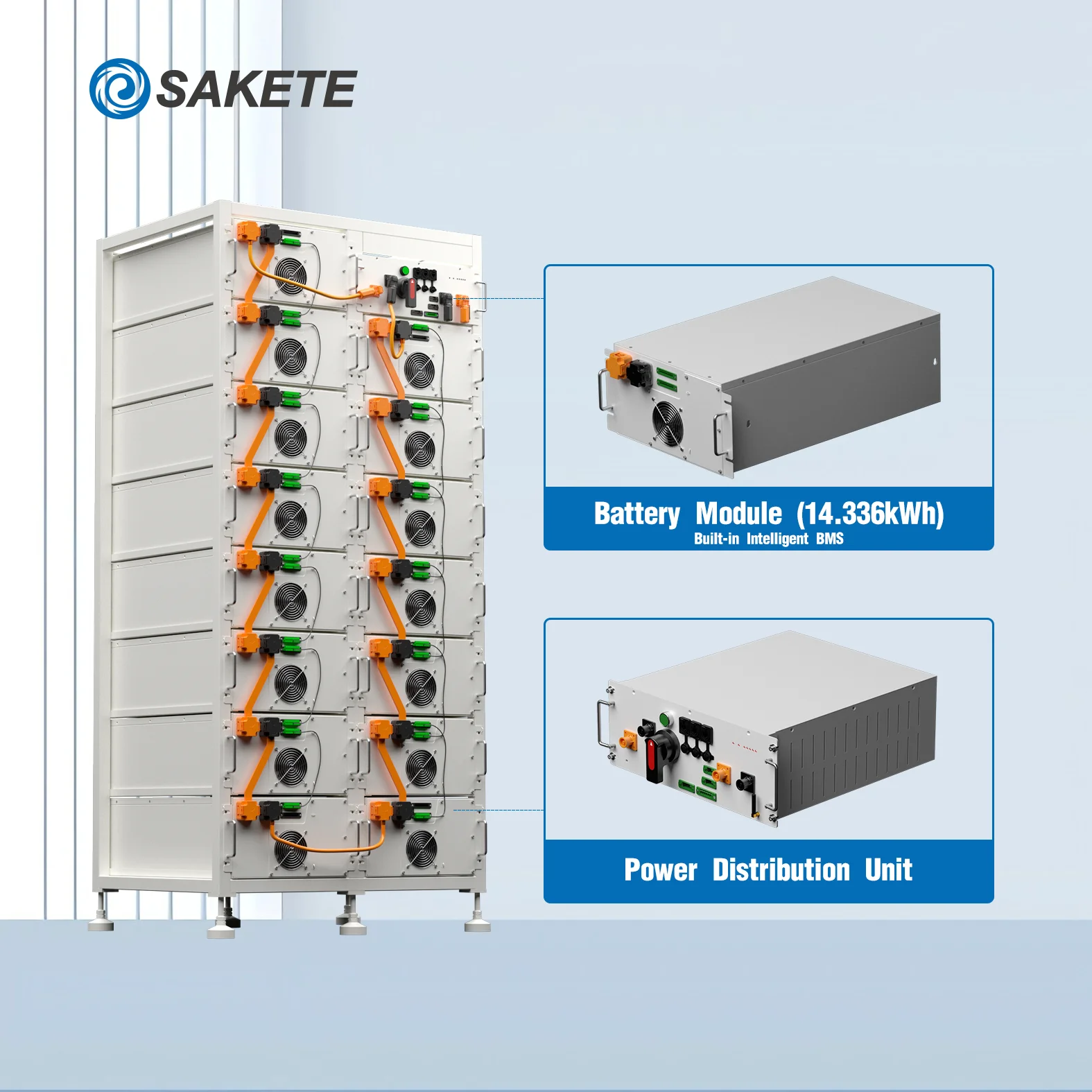 Lifepo4 Battery Pack 314Ah 100Kwh 200Kwh 300Kwh 215KWH Container ESS Solar Lithium Battery Energy Storage System for Industrial