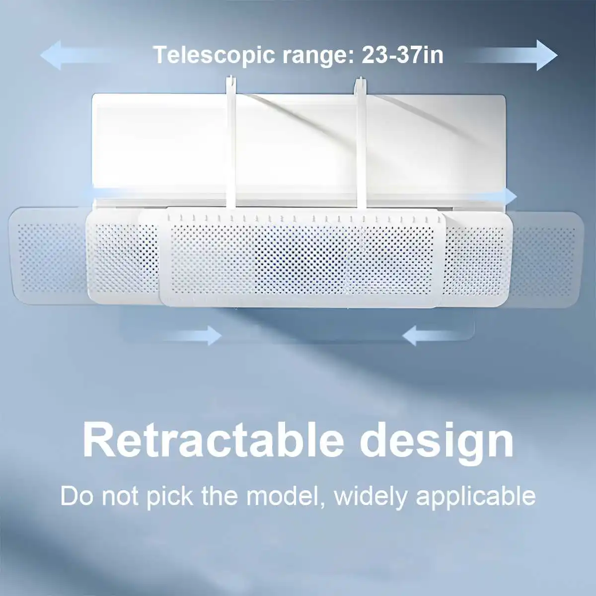 Anti-direct Blowing Air Conditioning Wind Deflector Wall-mounted Outlet Baffle Hanging Conditioning Guide Cover JJ2826