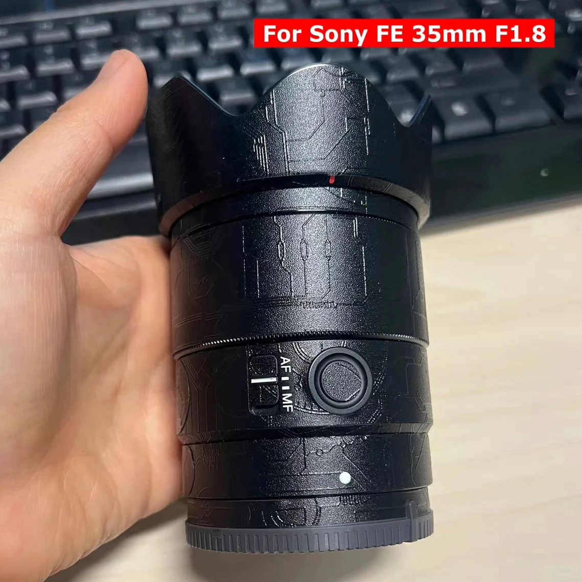 

Стилизованная наклейка для объектива камеры Sony FE 35 мм F1.8, виниловая пленка, пленка против царапин, покрытие FE 35 1,8 F/1,8 351,8 SEL35F18F