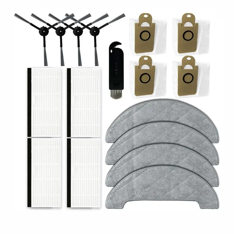 

Robot Vacuum Cleaner Side Brush Hepa Filter Mop Rag Cloth Dust Bag Spare Parts For Cecotec Conga 5290 Ultra-[97Lemons]