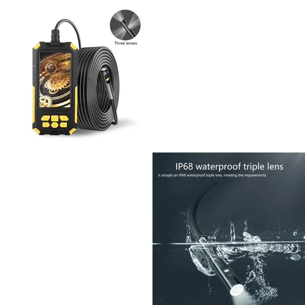 

9 Светодиод 4.5 IP68 Snake Endoscope Borescope Inspection Camera Camer