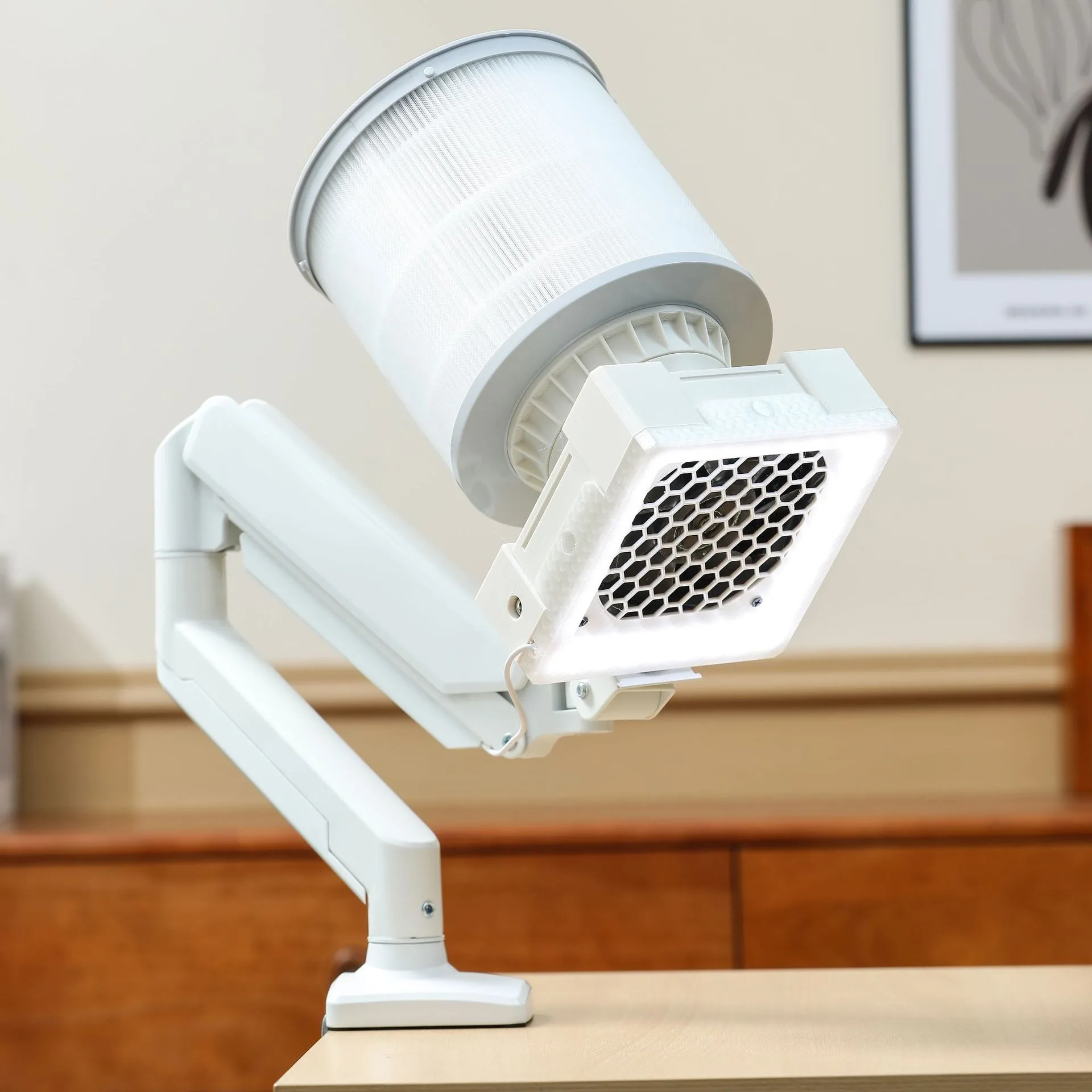 Professional Desktop Vacuum Cleaner High Power Dust Collector Workshop Office Wood Carving Nail Art Cleaning for Beauty Salon