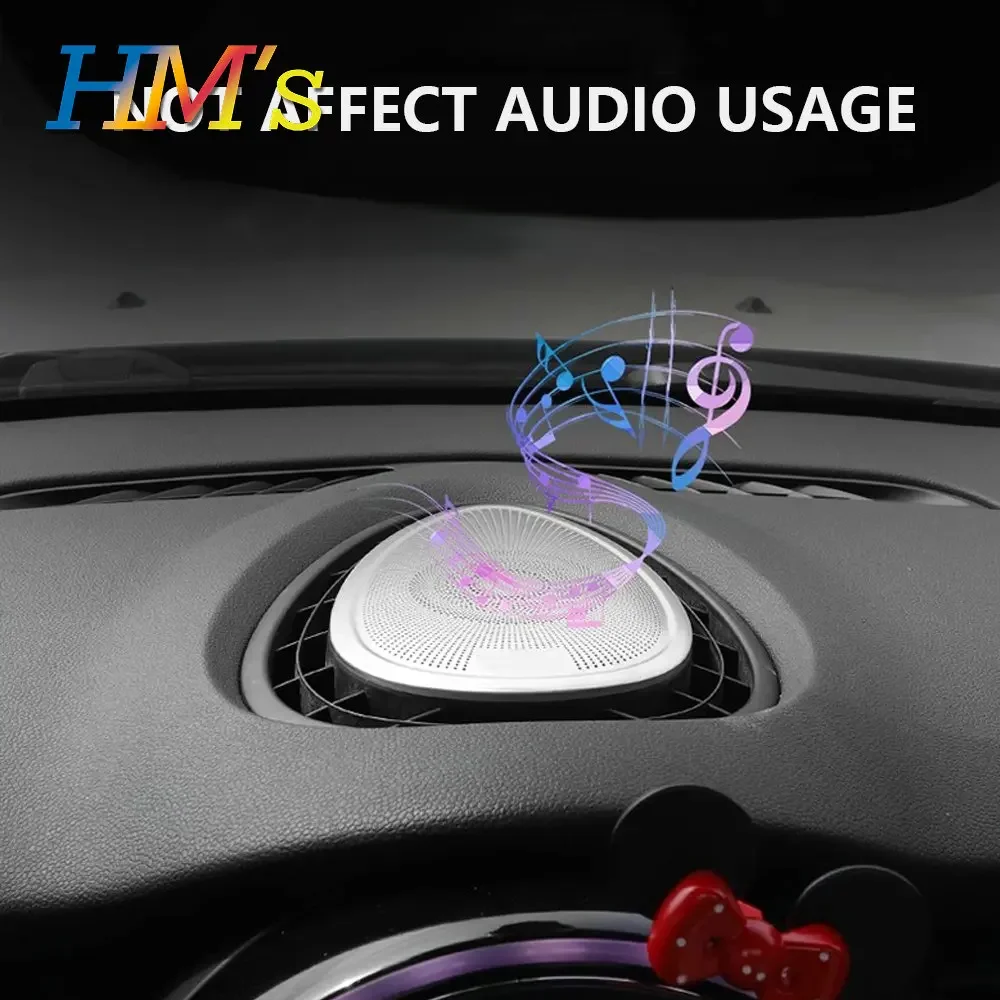 For MINI Cooper S F55 F56 F57 Car interior dashboard horn Decoration Frame Sticker cover clubman Modification Accessories