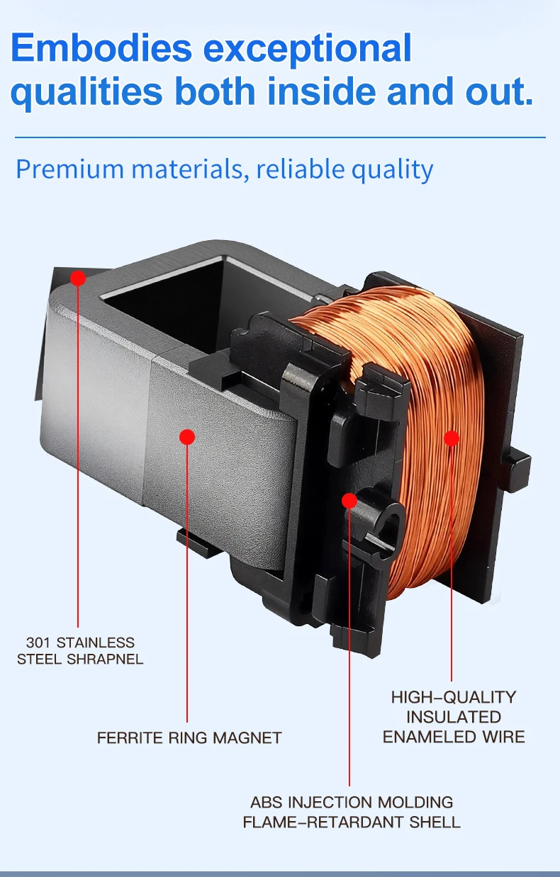 Przekładnik prądowy typu Clamp CT 100A 50mA 50A 25mA 100A 40mA 5A 5mA 1 2000 QNCTK1-16 Czujnik prądu z rozłączanym rdzeniem — zdjęcie produktu 4