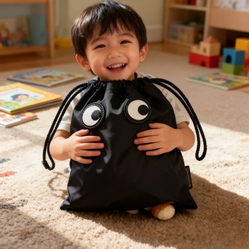 

Корейская сумка для подгузников для мам в стиле Ins, легкий водонепроницаемый рюкзак на шнурке, модная сумка для хранения детских принадлежностей