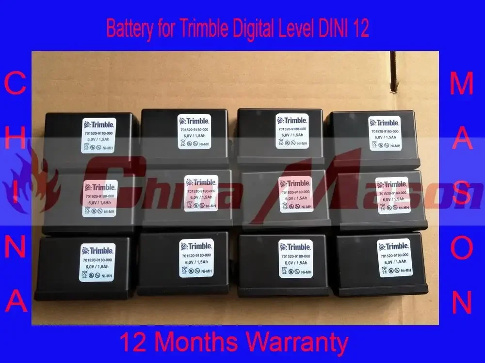 1pc Trimble 701520 Battery for Trimble Digital Level DINI 12