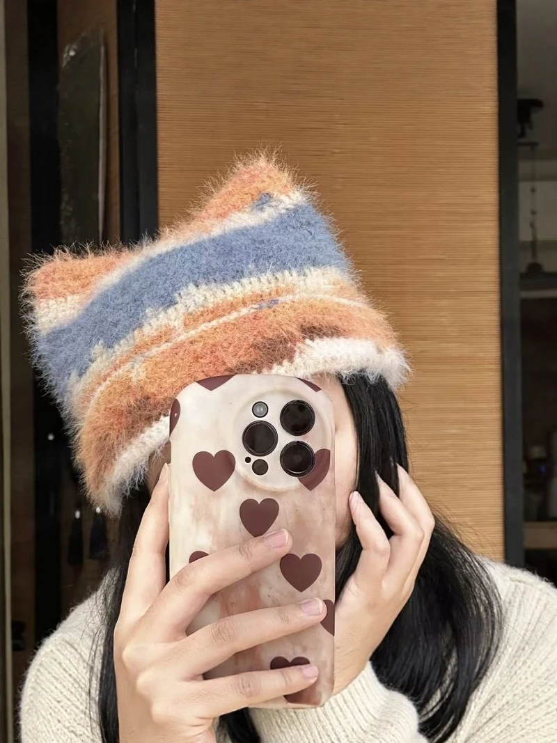 kit-de-trico-diy-snow-treasure-yarn-gorro-com-orelhas-para-iniciantes-–-materiais-artesanais-para-passar-o-tempo-–-fio-medio-fino