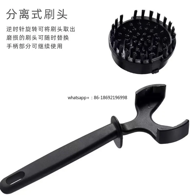 Brewing Head Cleaning Brush Accessories Italian  Machine 58mm  Machine Burner Brush Anti-scalding