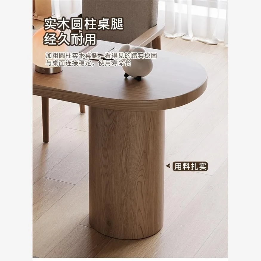 Nordic solid wood desk bay window bedroom simple long table modern desk computer desk writing table learning