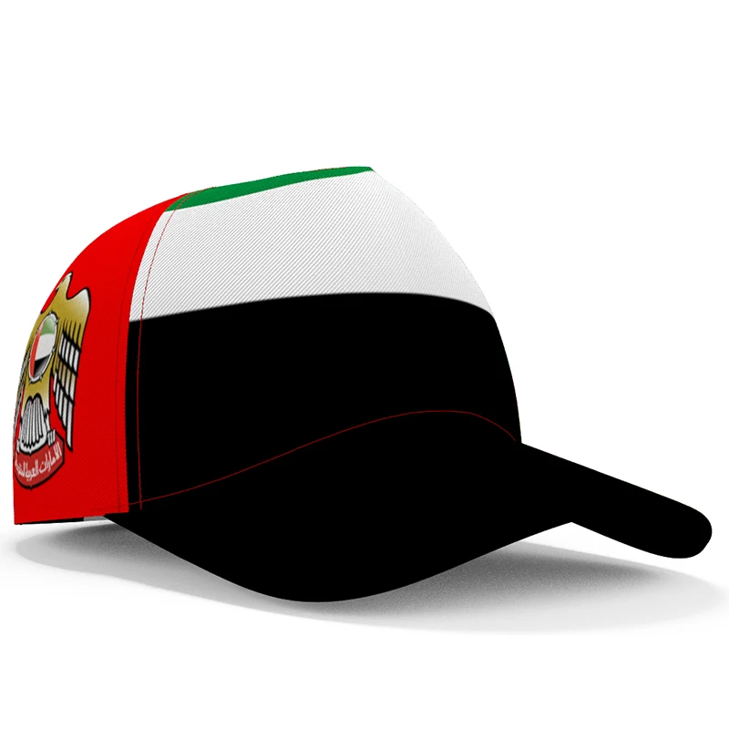 United Arab Emirates Baseball Cap Free 3d Custom Made Name Team Logo Ae Hat Are Country Travel Islam Nation Arabic Flag Headgear