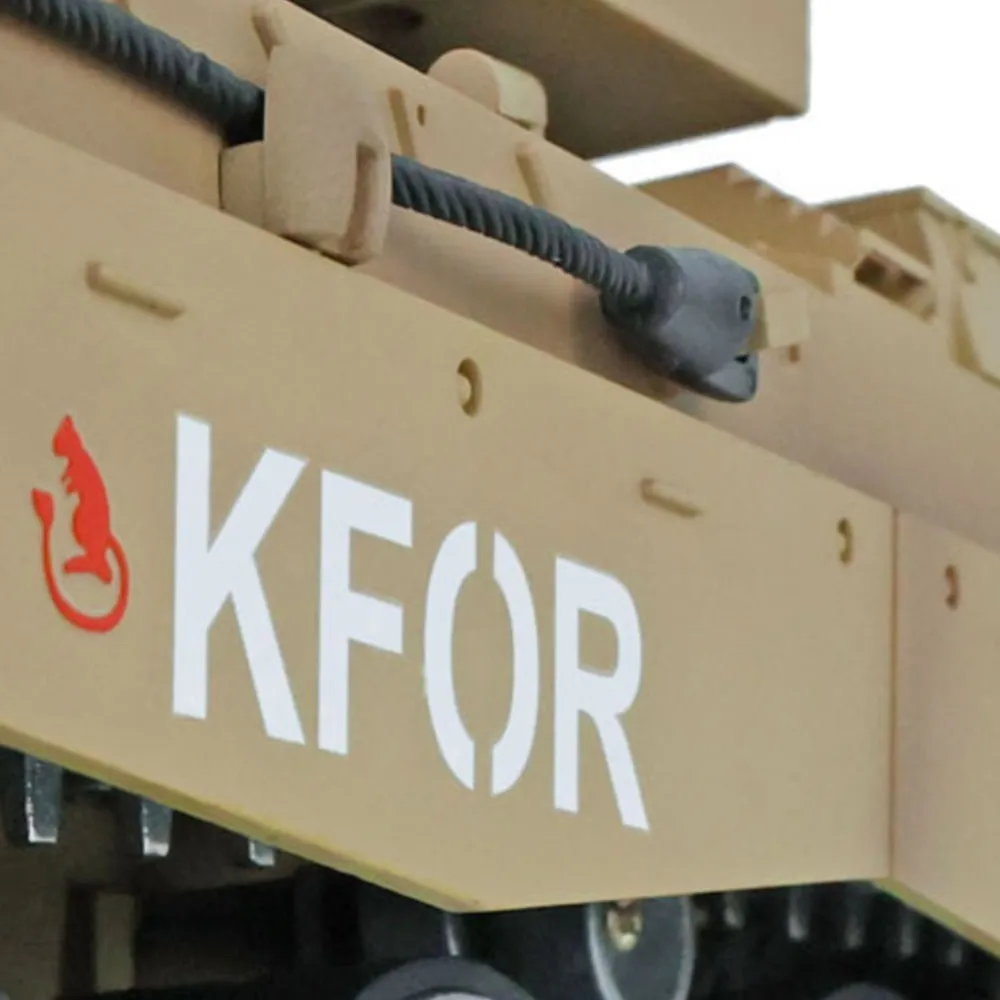 

US Sale Henglong 1/16 7.0 Customize Challenger II RC Tank 3908 360° Turret Metal Tracks