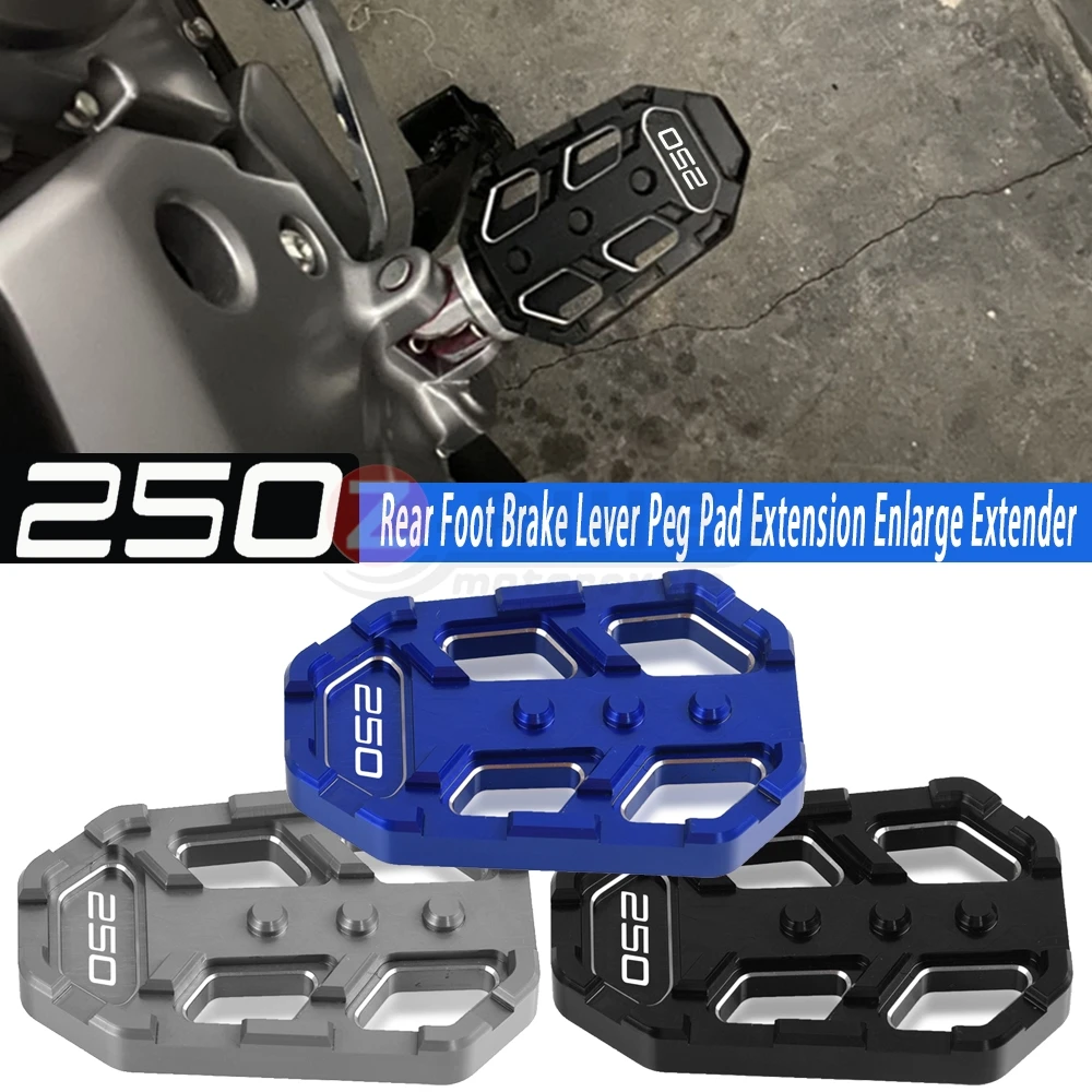 FOR SUZUKI GSX250R GSX-250R 2017 - 2022 2023 2024 2025 Rear Foot Brake Lever Peg Pad Extension Enlarge Extender 2026 Motorcycle
