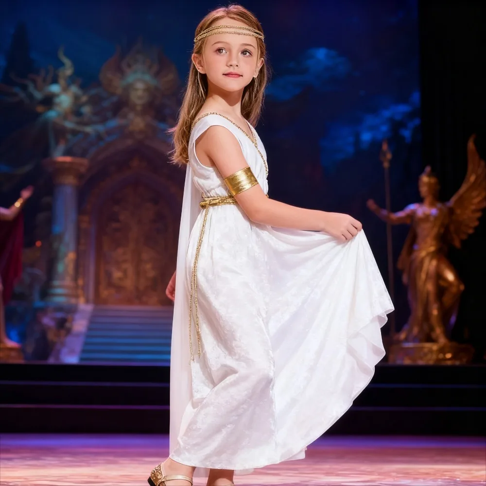 

Двухцветное платье Dreamy Devil-Angel — комплект плащ-накидка на Хэллоуин для девочек