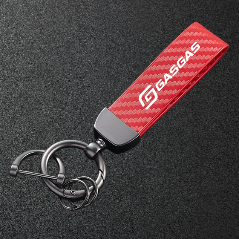 Chaveiro de metal com padrão de fibra de carbono para motocicleta de alta qualidade para GASGAS MC450F EC300 GP SM 700 900 EC Acessórios