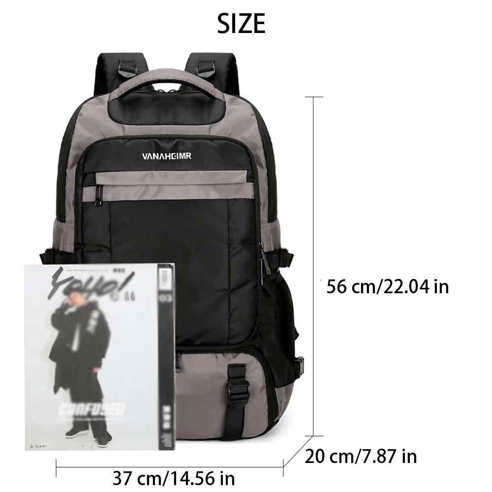 SYZM Picnic Backpack Multifunctional Travel Bag Large Capacity Outdoor Picnic Camping Backpack Thermal Insulation Pack Food Bag