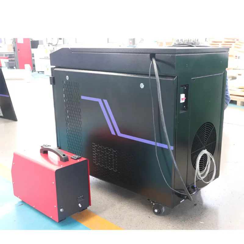 Water Cooler Design 1500w 2kw 3kw 3-In-1 Fiber Laser Welding&Cleaning&Cutting Machine with Max Raycus Laser Source