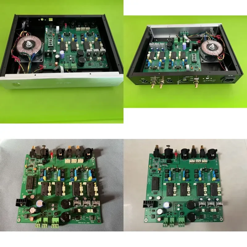 4PCS CS8422 PCM58 DAC Decoder Board Balanced Output Supports 192KHz DF1704 DF1706 PCM1701 DIY Audio Kit