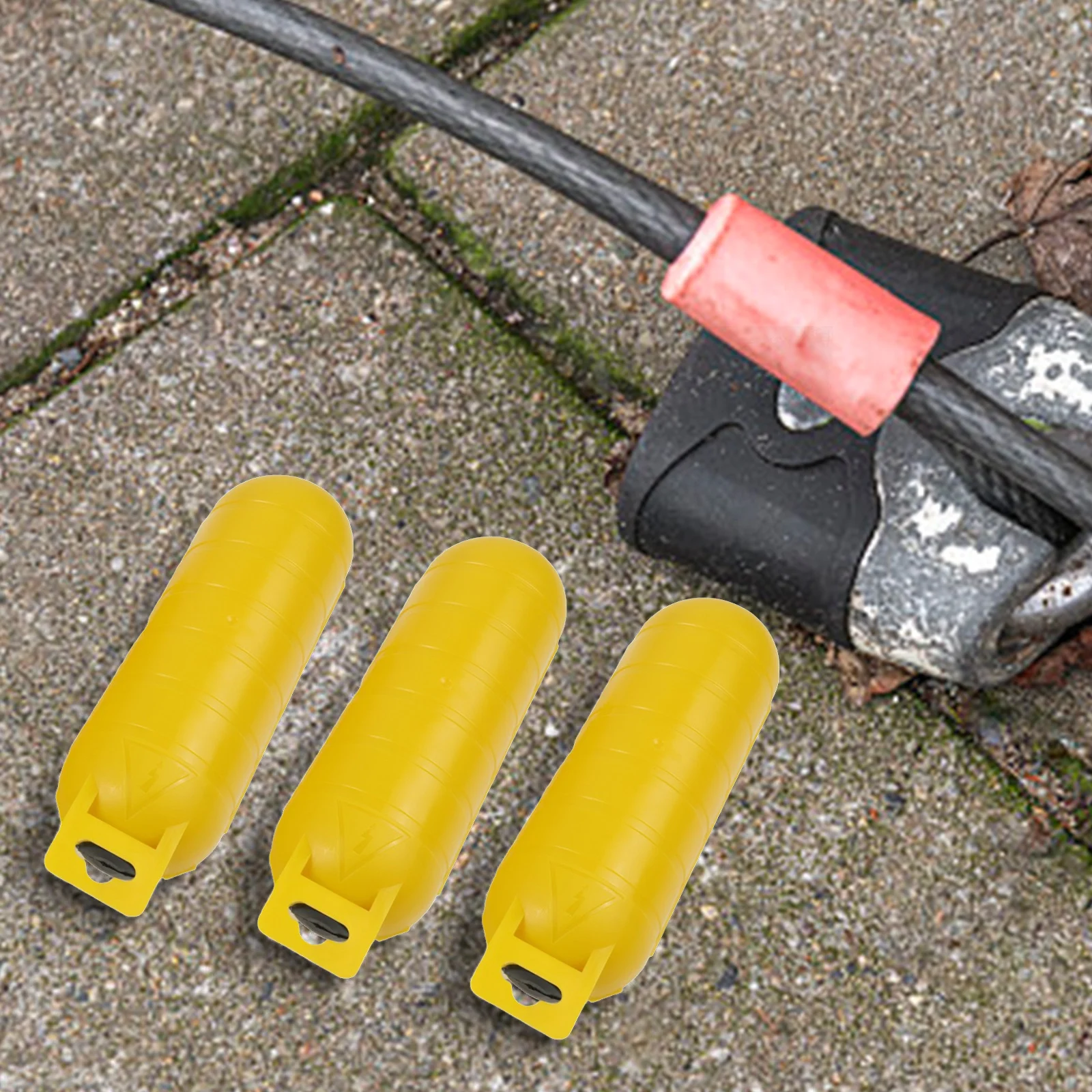 

3 шт., водонепроницаемая соединительная коробка IP44, защищенный от атмосферных воздействий удлинитель, защитная крышка для наружной розетки, декоративный светильник