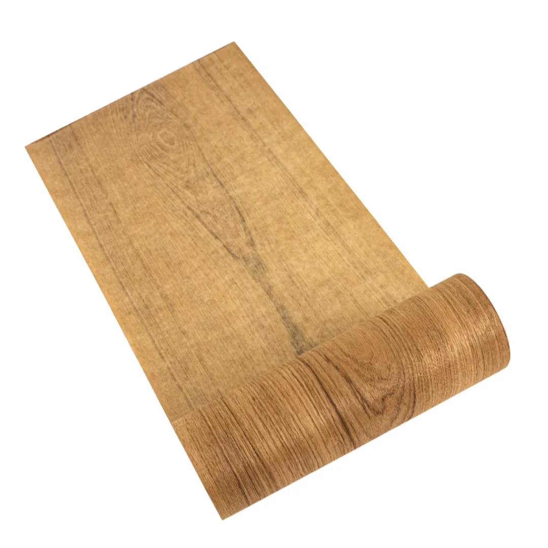 L:2.8m Width:400mm T:0.3mm Natural Yellow Teak Wood Veneer Sheet Speaker Cabinet Door Veneering Floor Covering DIY Projects
