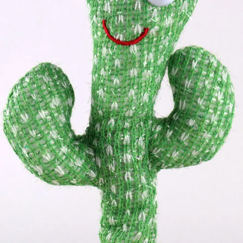 Children's plush toys sing and dance funny swing music plush dance cactus plush electric toy - view 4