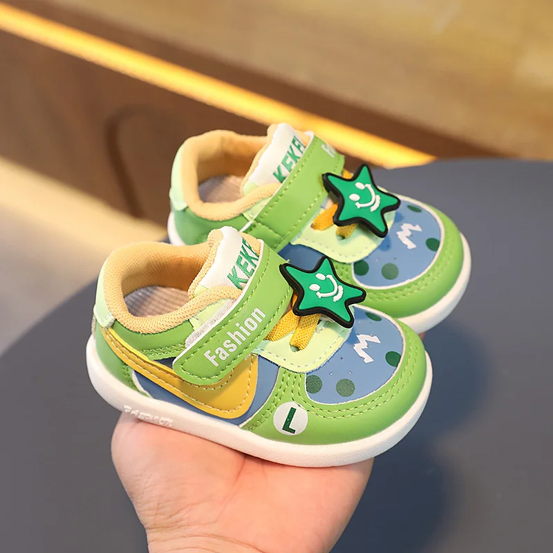 Shoes Spring and Autumn New0-2Baby Boys and Girls Soft Bottom Toddler Shoes XINGX Shoes