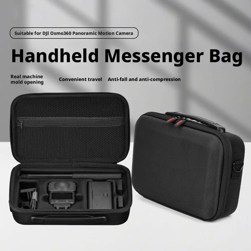 

Portable Leather PU Bag for dji Osmo 360 Accessories Travel Carrying Case Waterproof And Moisture-proof Bag for dji Osmo 360