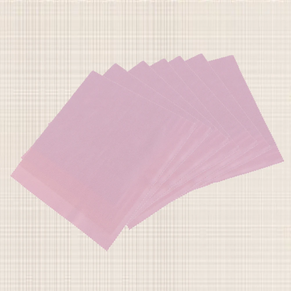 

100 Pcs Clean Glasses Cloth Microfiber Cleaning Lens Wipes for Eyeglasses Wash Cloths