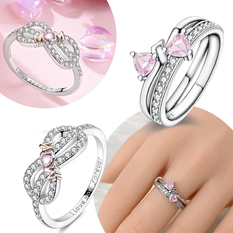 925 Sterling Silver Multi Oval Women Rings Fit Pattern Rings For Women Girls Jewelry Birthday Anniversary