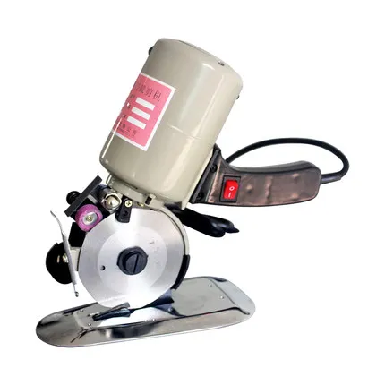 

Blade Electric Round Knife Cloth Cutter Fabric Cutting Machine 200W Round Knife Cutting Machine