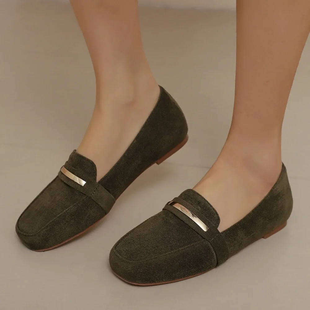 Flat Shoes Women Fashion Round Toe Comfortable Versatile New Style Walk Party Dress Casual Ladies Loafers Big Size 47 48 T84 view 6