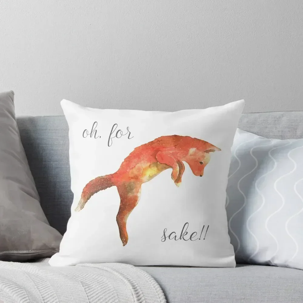 

Oh, for *fox* sake!! Throw Pillow Pillowcases Cushion Covers Sofa Cushion Child sleeping pillows luxury covers pillow