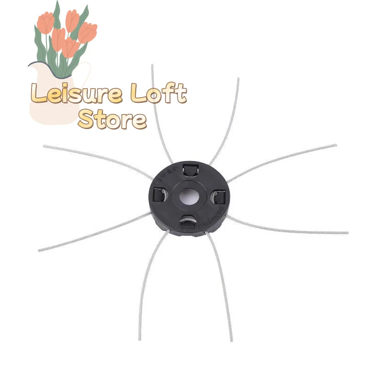 Universal Steel Wire Grass Cutting Accessory Wear Resistant Lawn Mower Part Fit for Most Trimmers Garden Edge Trimming
