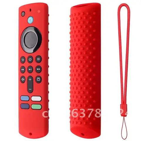 TV Remote Control Cover Protective Case For Amazon Fire TV Stick 3rd Gen 2021 Controller Non-slip Silicone Remote Control Case