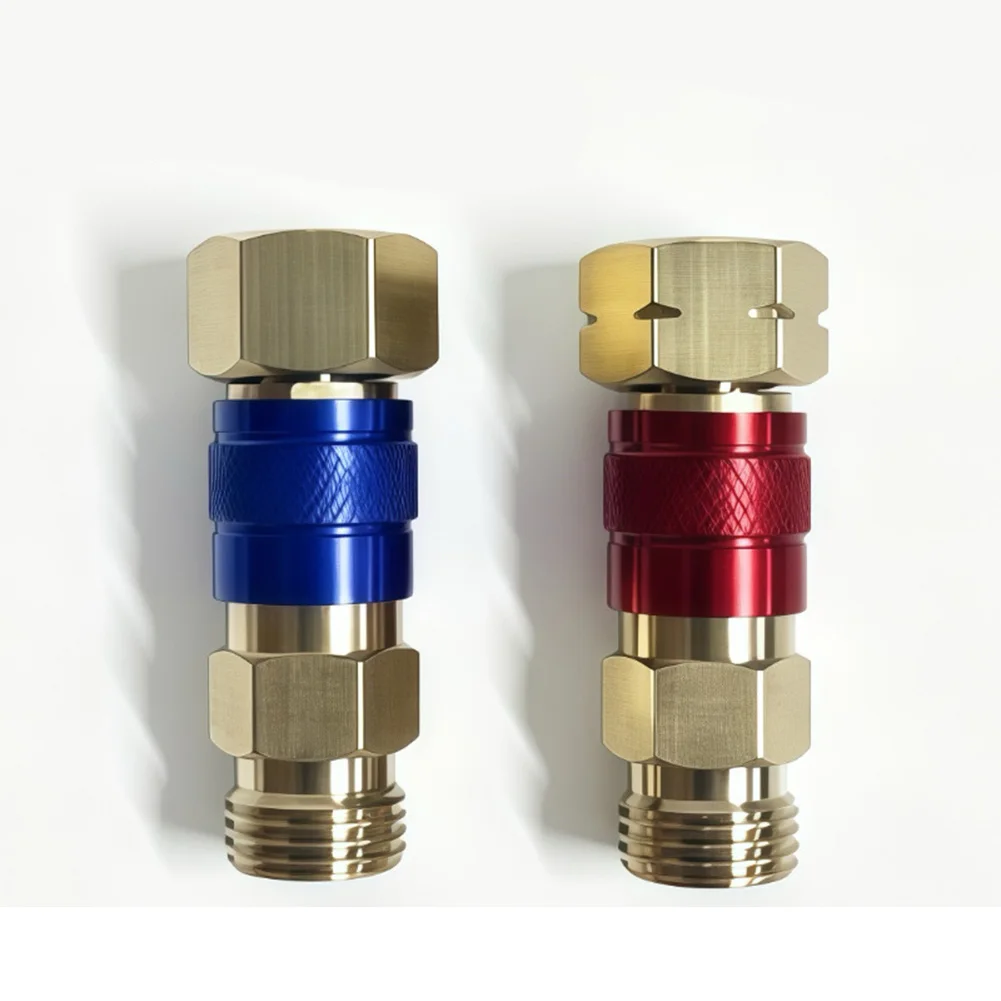 Brass Quick Connect Coupler Set M16x1.5 For Oxygen Acetylene Propane Gas Welding Cutting Hose Fitting Tool Accessories