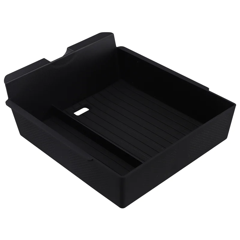 A85E-para Tesla Model Y Juniper 2025 ABS consola central organizador bandeja reposabrazos caja de almacenamiento accesorios de coche para consola central ABS