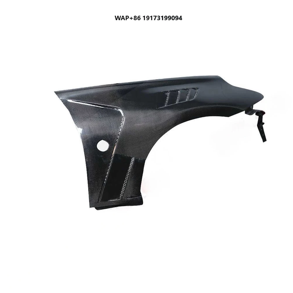 

370Z Honeycomb Carbon Fiber Fibre Side Bumper Front Fender Vents for-Nissan 370z Fenders Vented 2009-2020