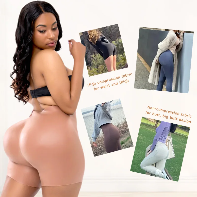 

Customizable 2025 hot-selling hip-enhancement artifact fake girl drag pants pure silicone fake yin pants