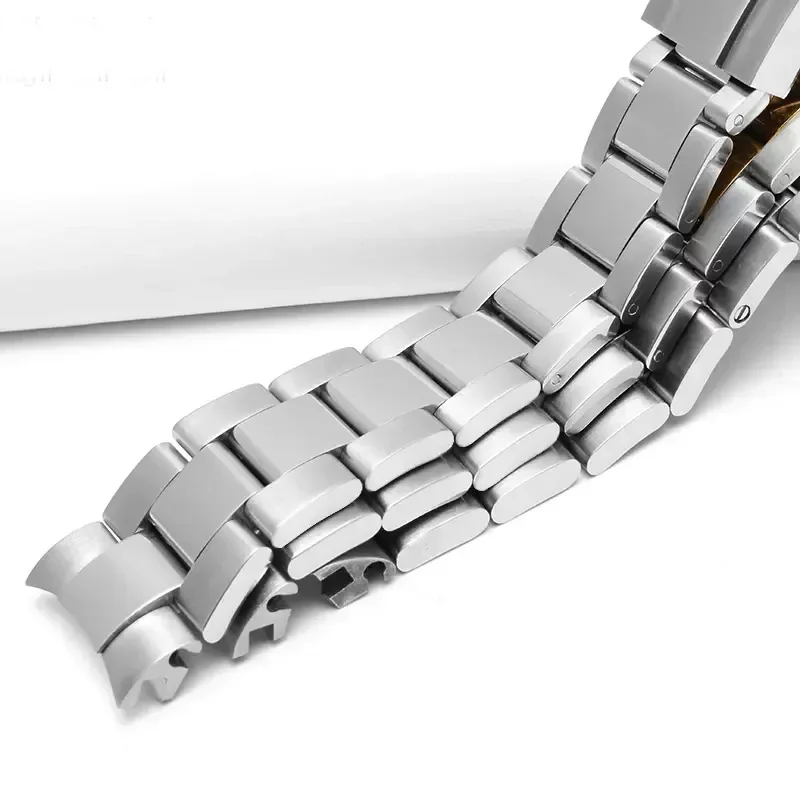 سوار أويستر 904L سوار ساعة من الفولاذ المقاوم للصدأ لساعة رولكس الغواصة دايتونا سوب GMT سوار ساعة رجالي حزام معدني 21 20 مللي متر