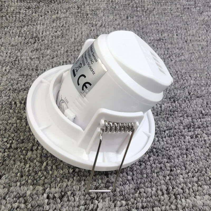 110V-220V Embedded Infrared Human Body Sensor Switch Angle-Adjustable Delay Ceiling Light Motion Sensor