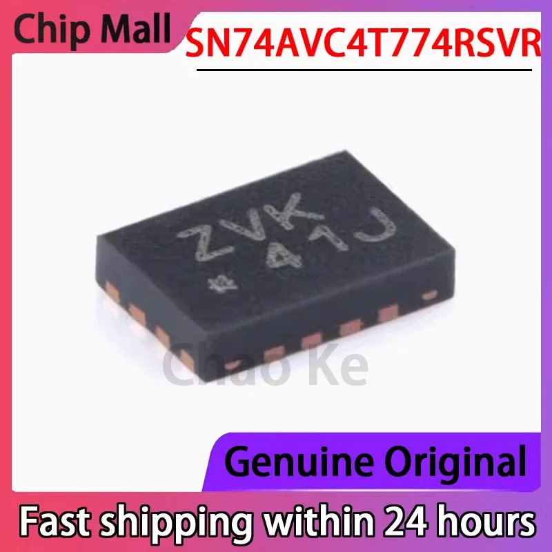 5PCS  SN74AVC4T774RSVR Packaged UQFN-16 4-bit Bidirectional Level Converter Chip