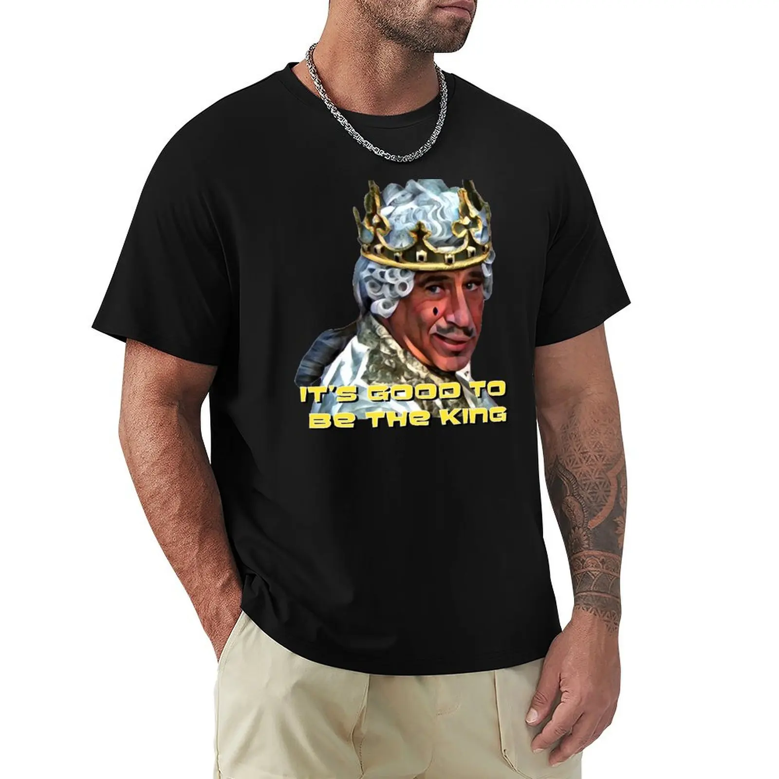 History of the World Part 1 - It's good to be the king T-Shirt printed t shirts for man T-Shirt