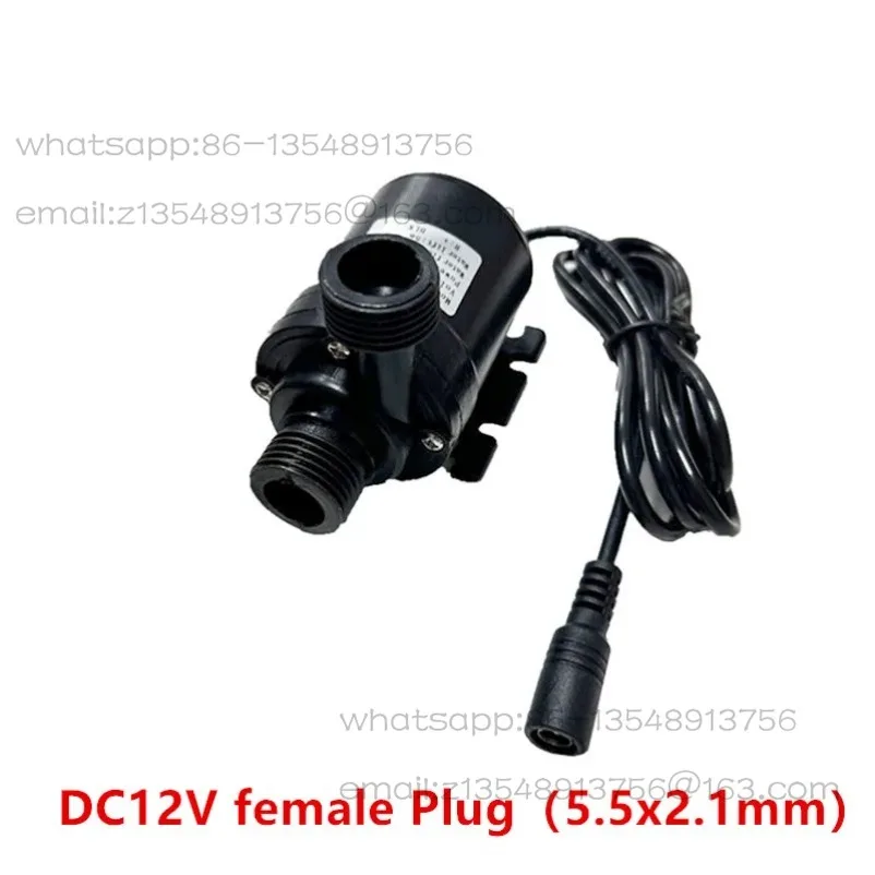 Super Quiet DC Brushless Pump 12V/24V 800L/H Quick Connector Aquarium Circulation Pump Waterproof Solar Submersible Pump