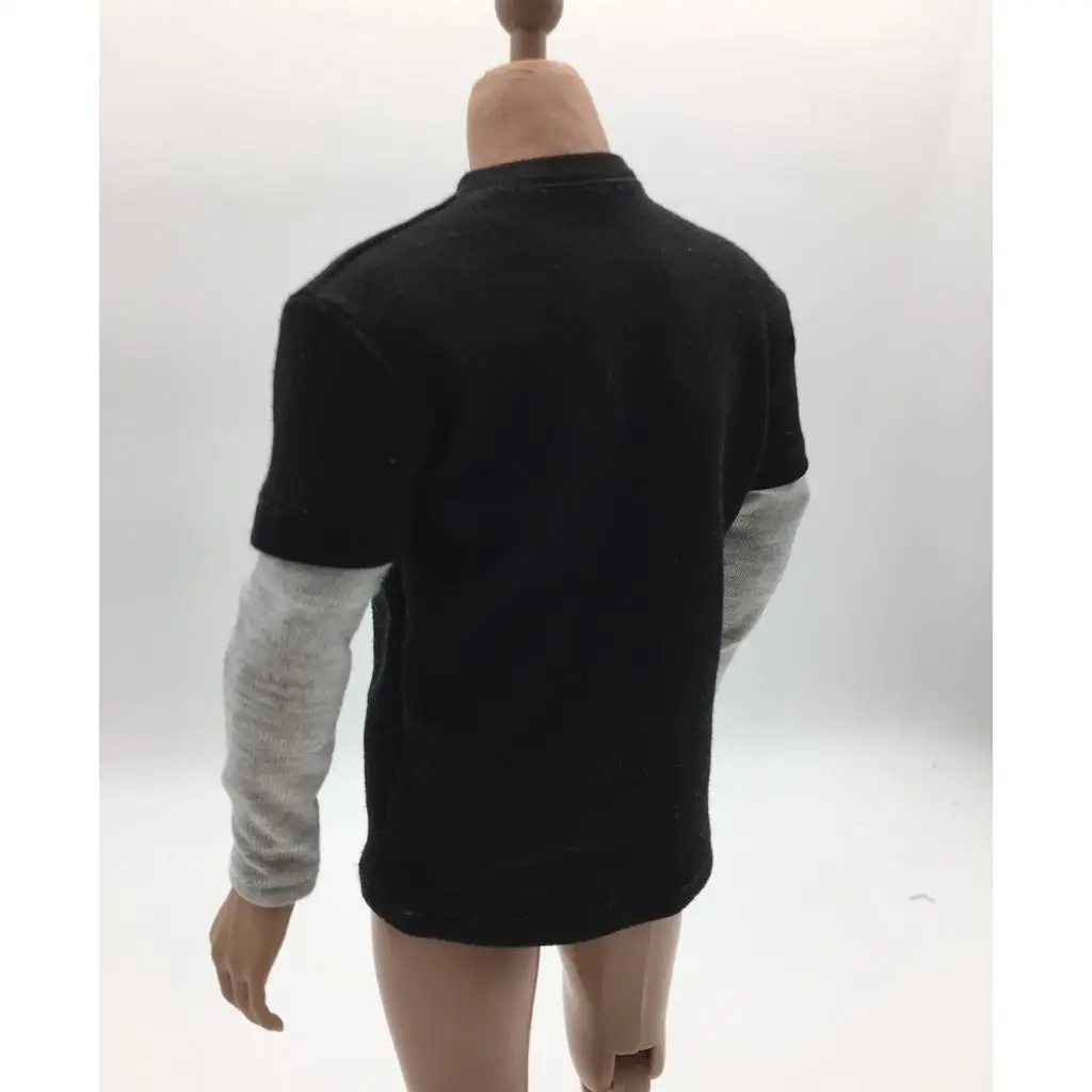 

1 6 Scale Figure Clothes Long Sleeve Tee Shirt Cloth Outfit Accessory for