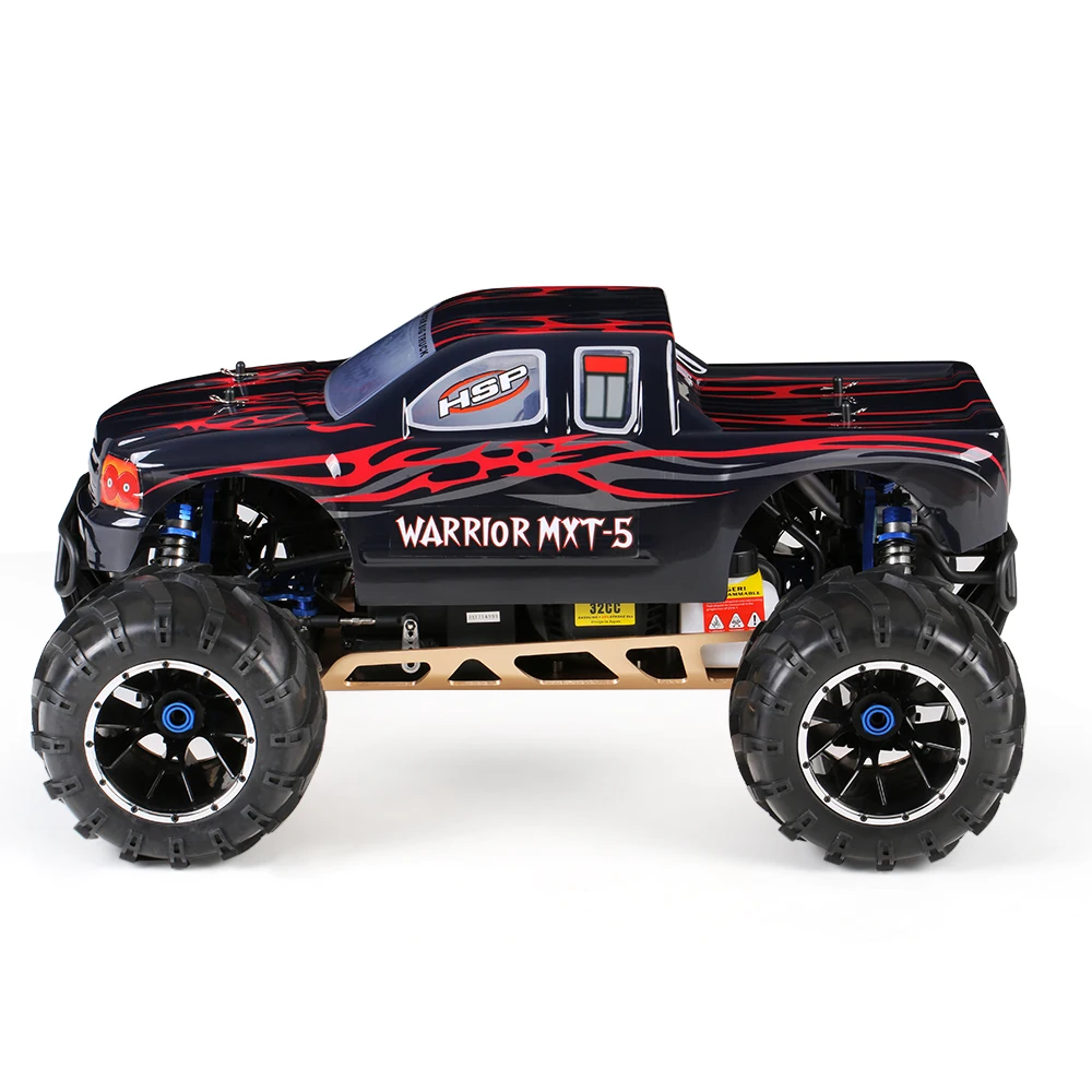 Warrior MXT-5  HSP Skeleton 94050 Off-Road 1:5 Patrol 32CC Radio Control 4WD RTR   oline Powered Monster Truck Car Steel Gear