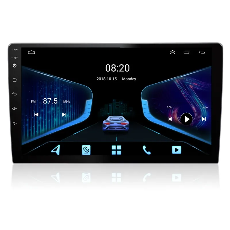 

7 inch/910 reversing DVD image all-in-one machine wireless car navigator Android universal